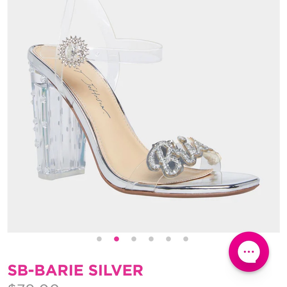 Betsy Johnson bride heels!